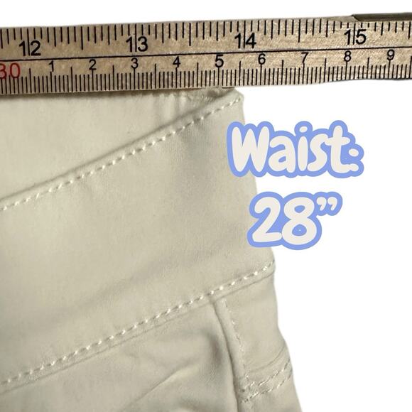 Ann Taylor The Skinny Modern Fit Women’s Size 0 Jeans White Pants - Picture 5 of 8